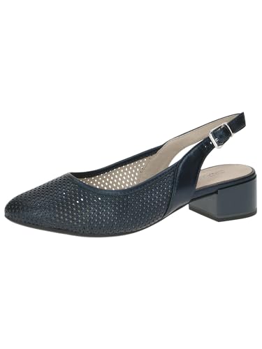 CAPRICE Damen 9-29602-44 Pumps, Navy Perlato, 38.5 EU Weit von CAPRICE