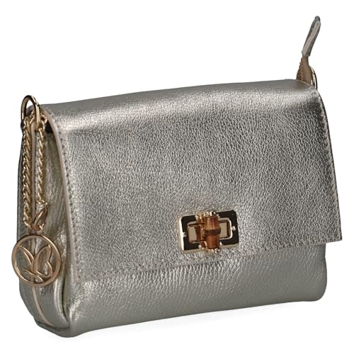Caprice Damen 9-61004-43 Handtasche, Platin Metal von CAPRICE