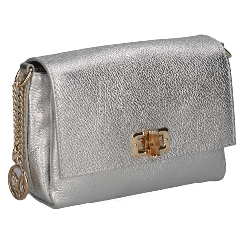 Caprice Damen 9-61004-43 Handtasche, Silver Metall von CAPRICE