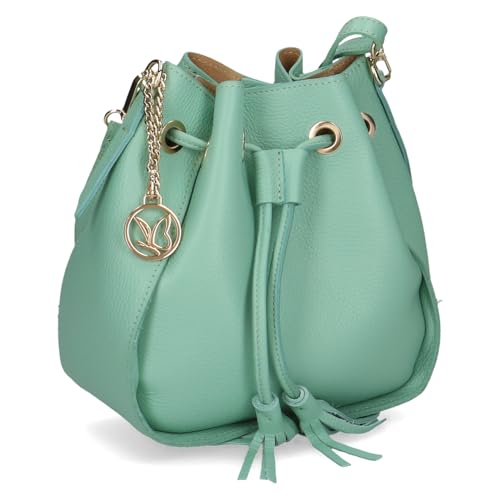 Caprice Damen 9-61010-44 Handtasche, Mint Nappa von CAPRICE