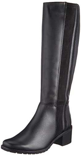 Caprice Damen 9-9-25521-27 Kniehohe Stiefel, Black Comb, 42 EU von CAPRICE