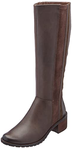 Caprice Damen 9-9-25521-27 Kniehohe Stiefel, DK Brown Comb, 38 EU von CAPRICE