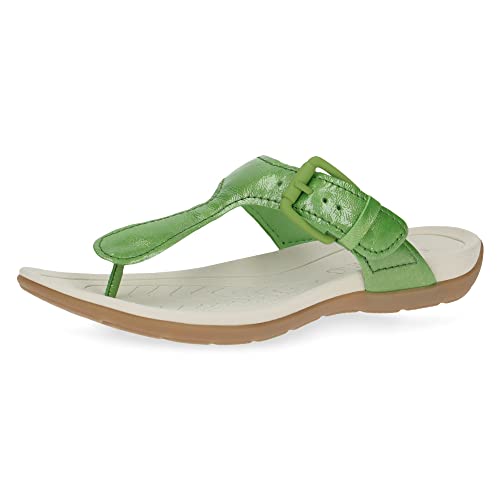 Caprice Damen 9-9-27108-20 Sandale Zehentrenner, Green Naplak, 42 EU von CAPRICE