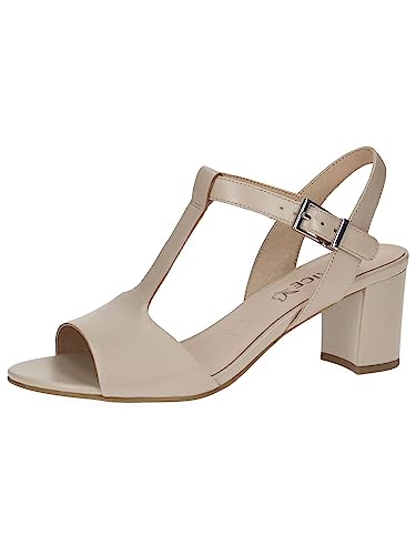 Caprice Damen 9-9-28305-20 Sandale Absatz, BEIGE Perlato, 40 EU von CAPRICE