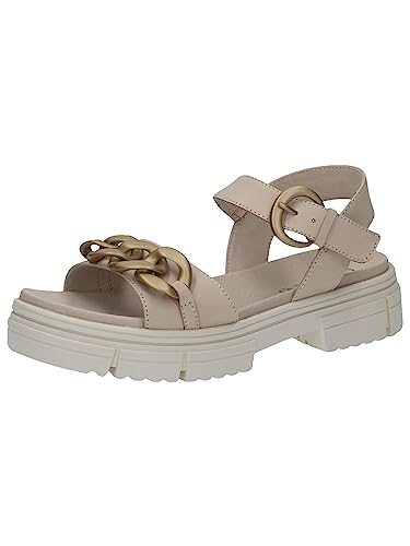 Caprice Damen 9-9-28708-20 Sandale Absatz, BEIGE Nappa, 41 EU von CAPRICE