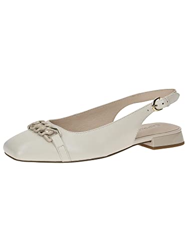 Caprice Damen 9-9-29400-20 Pumps Sling, Cream Perlato, 38 EU von CAPRICE