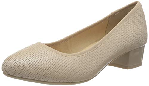 Caprice Damen ANUSCHKA Pumps, Beige (BEIGE PERLATO 433), 39 EU von CAPRICE