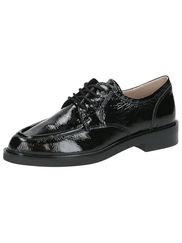 CAPRICE Damen Schnürschuhe aus Leder Elegant, Schwarz (Black Naplak), 40.5 EU CAPRICE Damen Schnürschuhe aus Leder Elegant, Schwarz (Black Naplak), 40.5 EU von CAPRICE