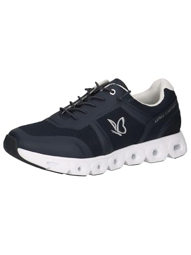 CAPRICE Damen Sneaker flach mit Schnürsenkeln Vegan, Blau (Ocean Comb), 37 EU CAPRICE Damen Sneaker flach mit Schnürsenkeln Vegan, Blau (Ocean Comb), 37 EU von CAPRICE