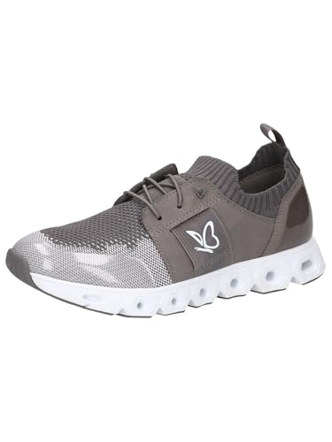 CAPRICE Damen Sneaker flach mit Schnürsenkeln Vegan, Grau (Grey Comb), 40 EU CAPRICE Damen Sneaker flach mit Schnürsenkeln Vegan, Grau (Grey Comb), 40 EU von CAPRICE