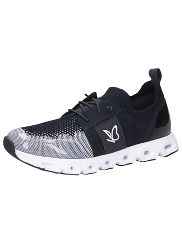 CAPRICE Damen Sneaker flach mit Schnürsenkeln Vegan, Blau (Ocean Comb), 39 EU CAPRICE Damen Sneaker flach mit Schnürsenkeln Vegan, Blau (Ocean Comb), 39 EU von CAPRICE