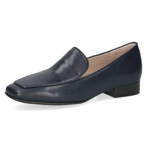 Caprice Damen Slipper Flach Elegant, Blau (Ocean Nappa), 39 von CAPRICE