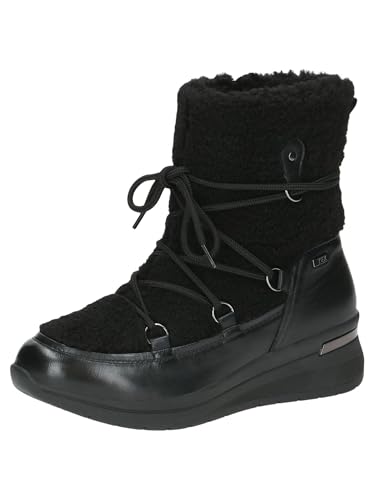Caprice Damen Warmfutter 9-26222-43 Mode-Stiefel, Black Comb, 37 EU Weit von CAPRICE