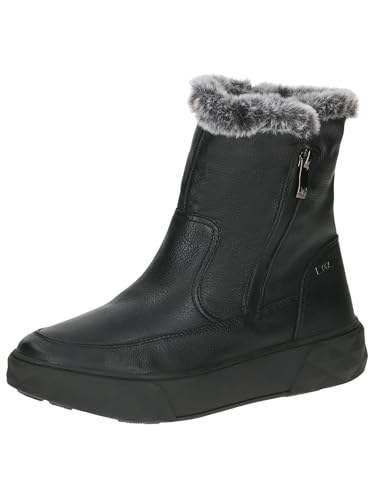 Caprice Damen Warmfutter 9-26402-43 Mode-Stiefel, Black Nappa, 38 EU Weit von CAPRICE