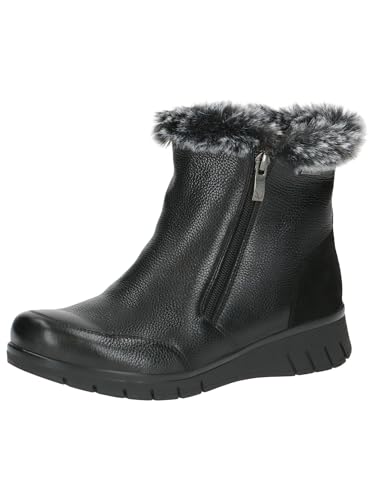 Caprice Damen Warmfutter 9-26408-43 Mode-Stiefel, Black Comb, 40 EU Weit von CAPRICE