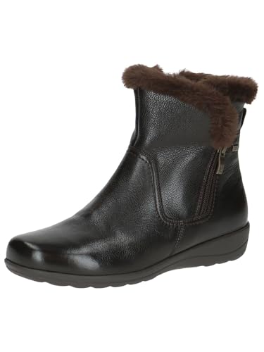 Caprice Damen Warmfutter 9-26459-43 Mode-Stiefel, DK Brown Nappa, 38 EU Weit von CAPRICE