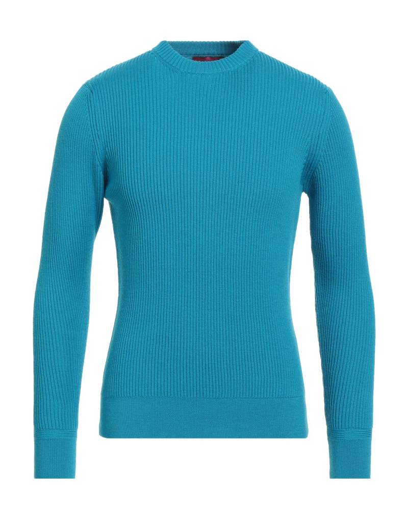 CAPSULE KNIT Pullover Herren Azurblau von CAPSULE KNIT