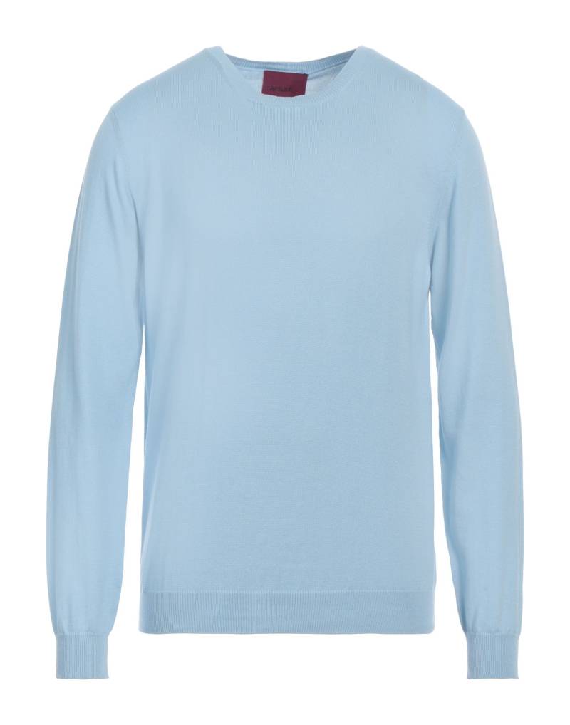 CAPSULE KNIT Pullover Herren Himmelblau von CAPSULE KNIT
