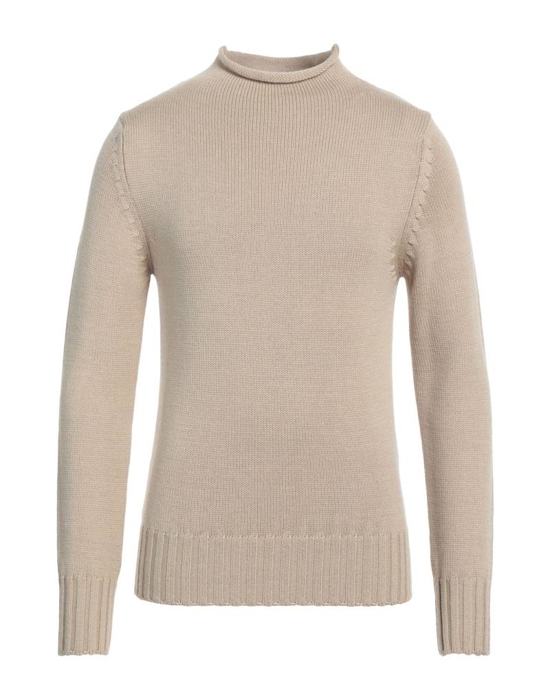 CAPSULE KNIT Rollkragenpullover Herren Sand von CAPSULE KNIT