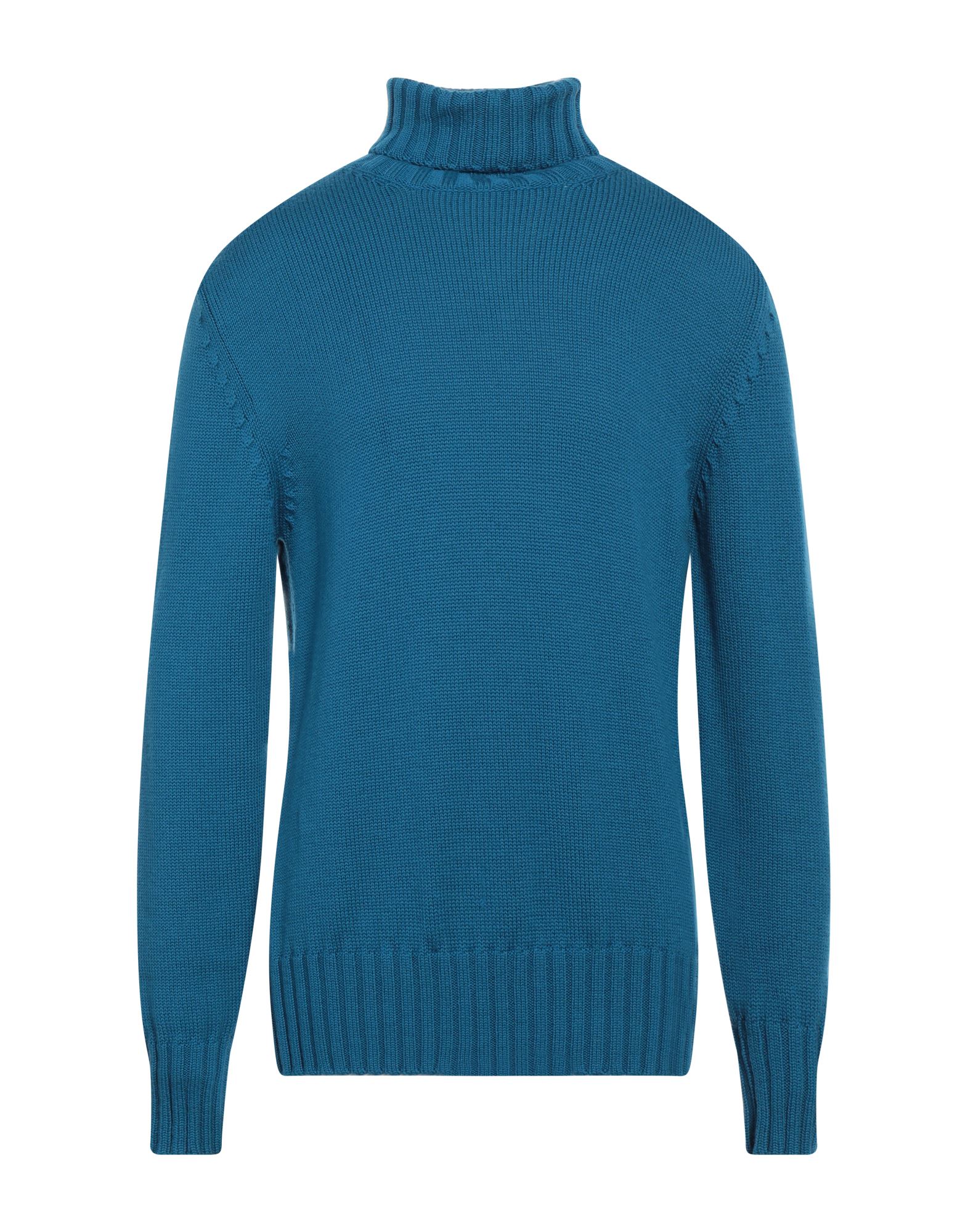 CAPSULE KNIT Rollkragenpullover Herren Blaugrau von CAPSULE KNIT