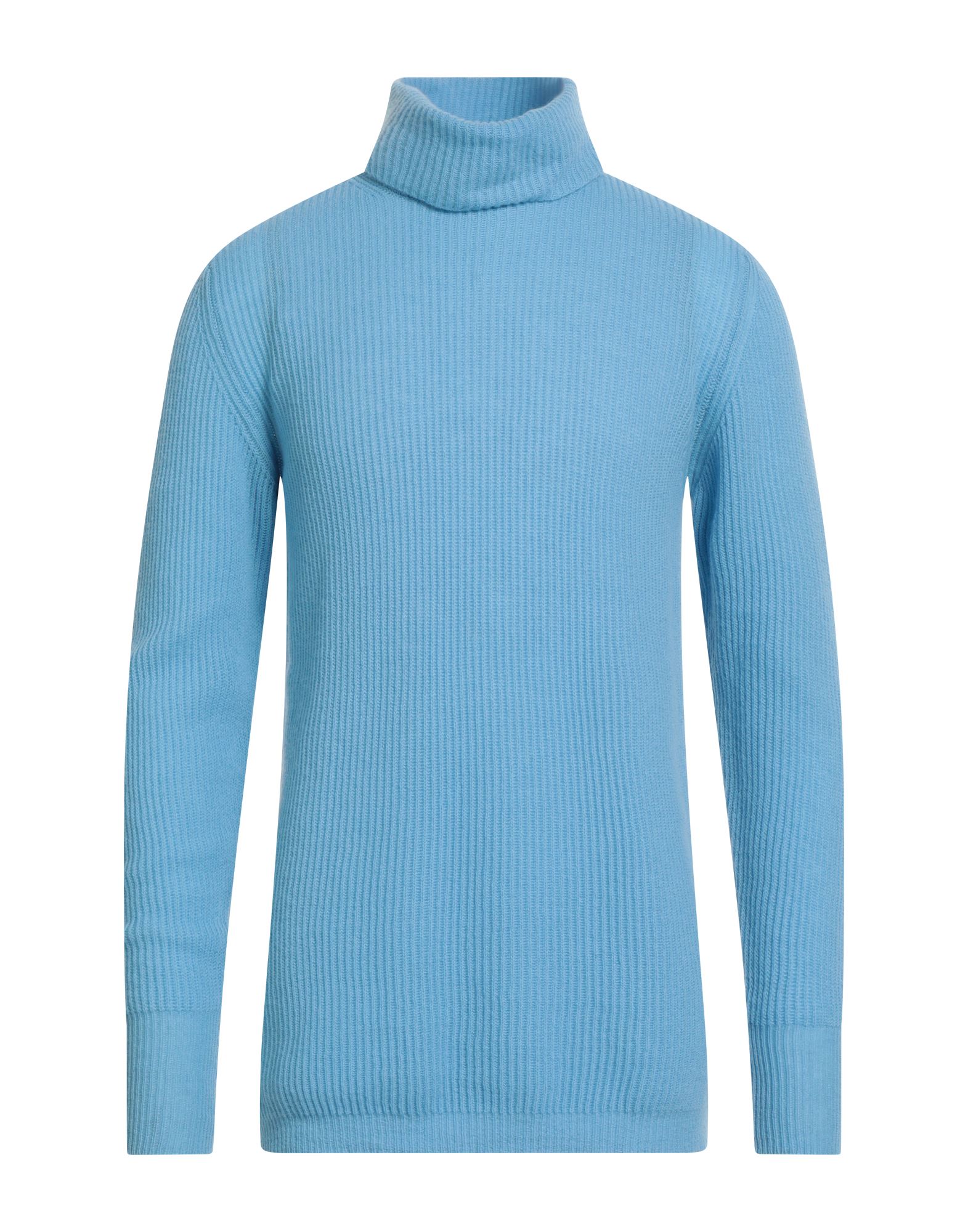 CAPSULE KNIT Rollkragenpullover Herren Hellblau CAPSULE KNIT Rollkragenpullover Herren Hellblau von CAPSULE KNIT