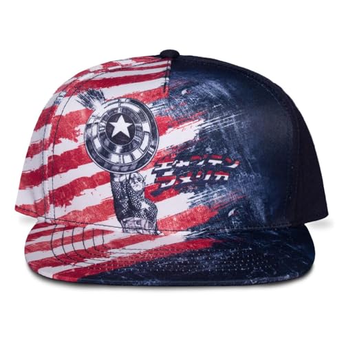 CAPTAIN AMERICA Brave New World Flag Unisex Cap Multicolor von CAPTAIN AMERICA