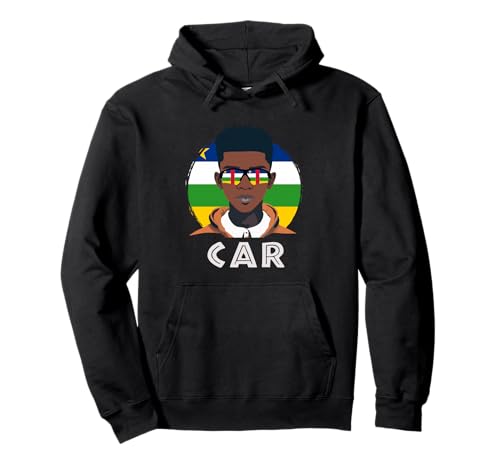 Auto, Zentralafrikanische Flagge, CAR Boy, African Boy, Central Pullover Hoodie Auto, Zentralafrikanische Flagge, CAR Boy, African Boy, Central Pullover Hoodie von CAR Flag Gifts for Central African Teens & Boys