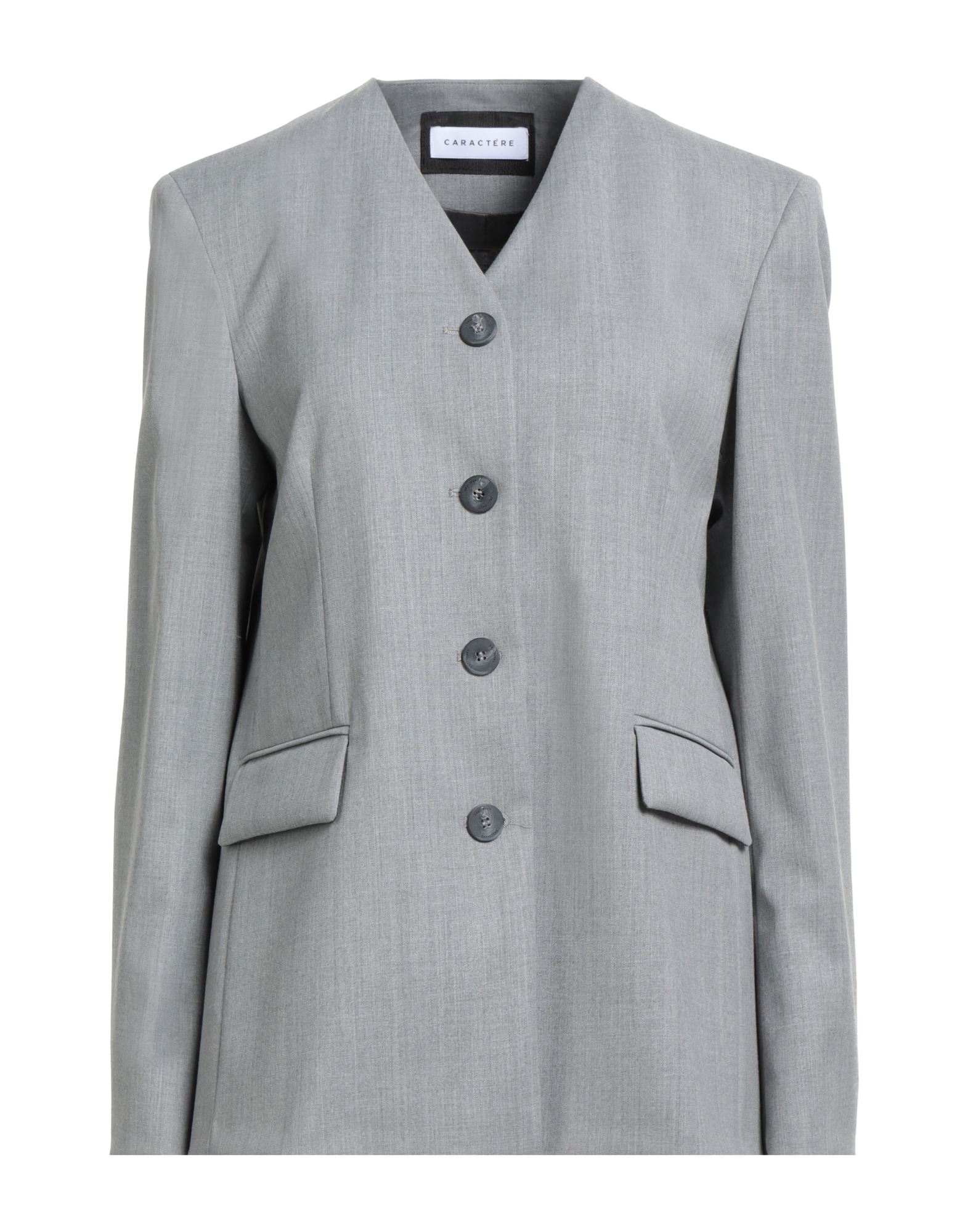 CARACTÈRE Blazer Damen Hellgrau CARACTÈRE Blazer Damen Hellgrau von CARACTÈRE