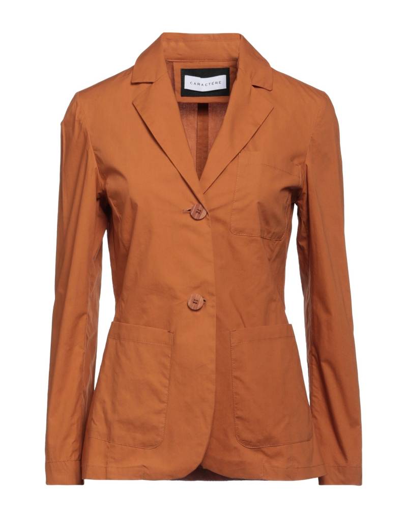 CARACTÈRE Blazer Damen Rostrot von CARACTÈRE