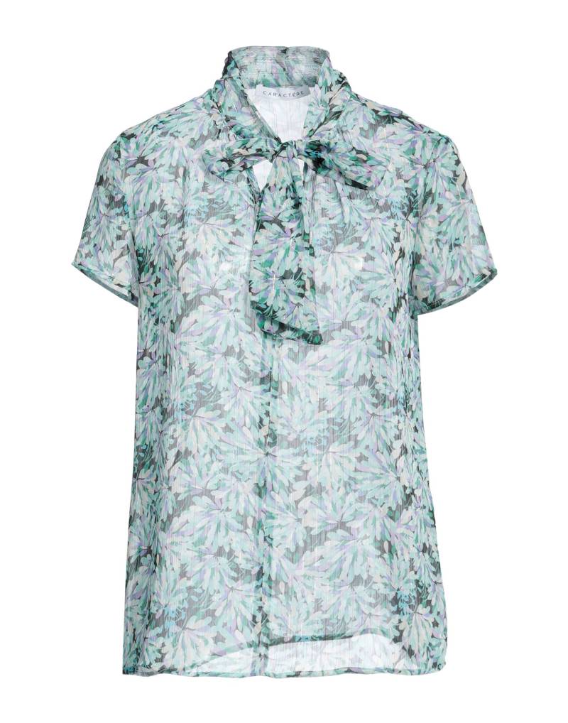 CARACTÈRE Top Damen Tūrkis von CARACTÈRE
