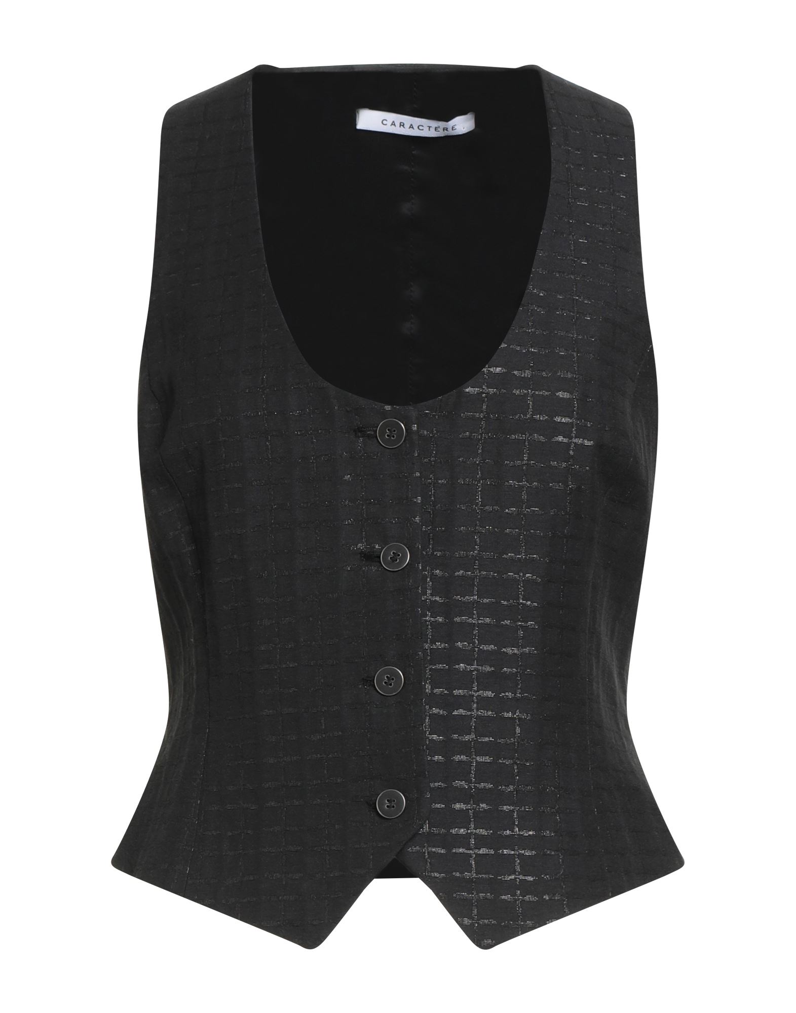 CARACTÈRE Couture-weste Damen Schwarz CARACTÈRE Couture-weste Damen Schwarz von CARACTÈRE