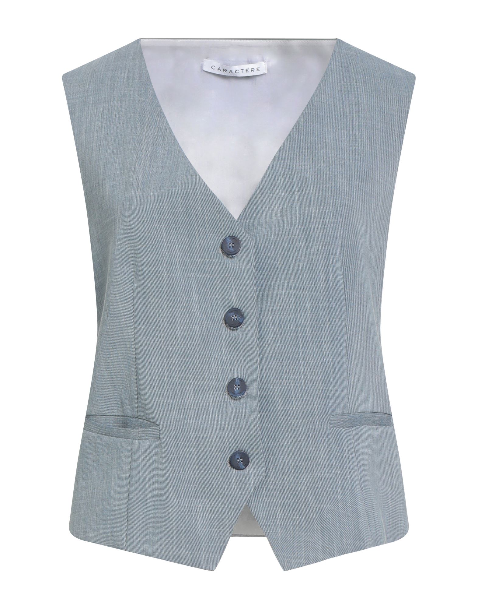 CARACTÈRE Couture-weste Damen Taubenblau von CARACTÈRE
