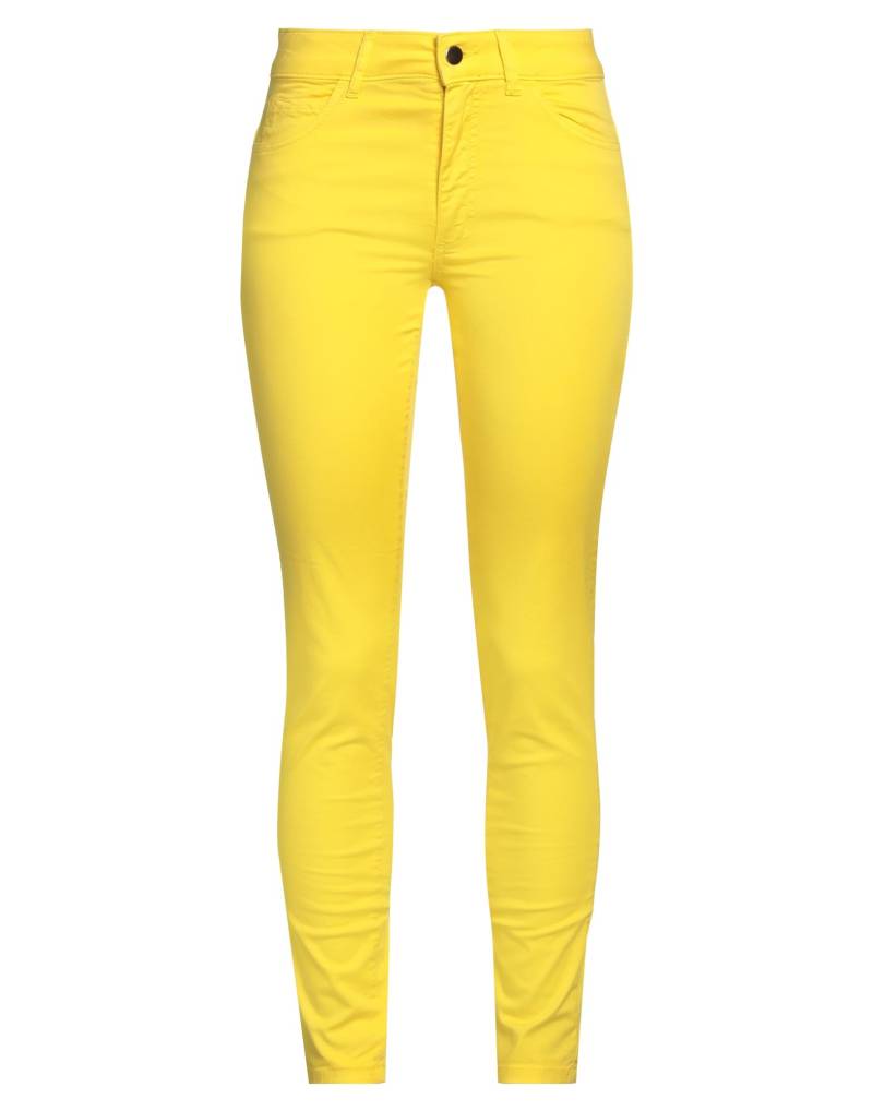 CARACTÈRE Hose Damen Gelb von CARACTÈRE