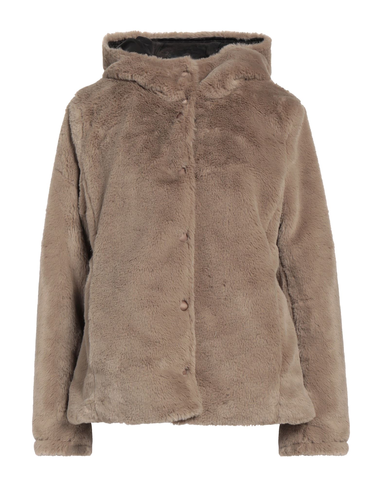 CARACTÈRE Shearling- & Kunstfell Damen Dunkelbraun von CARACTÈRE