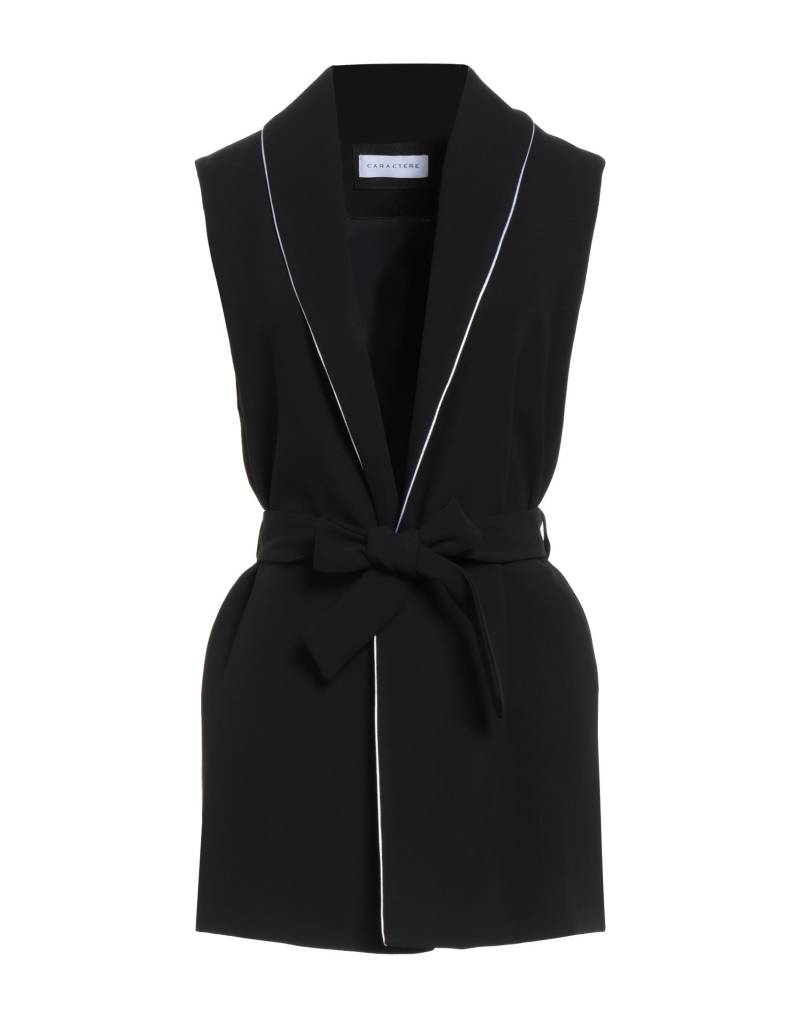 CARACTÈRE Jacke & Anorak Damen Schwarz von CARACTÈRE