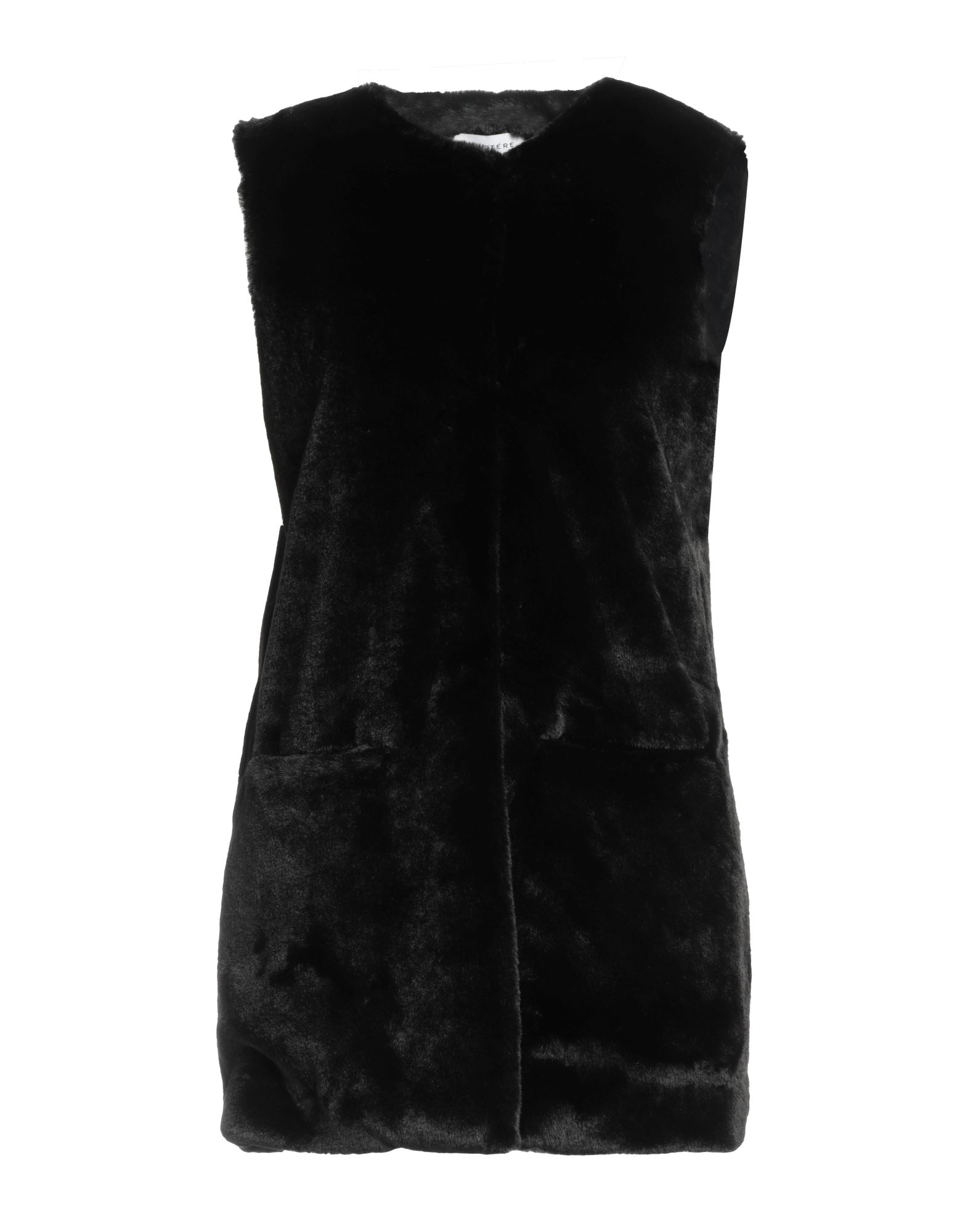 CARACTÈRE Shearling- & Kunstfell Damen Schwarz von CARACTÈRE