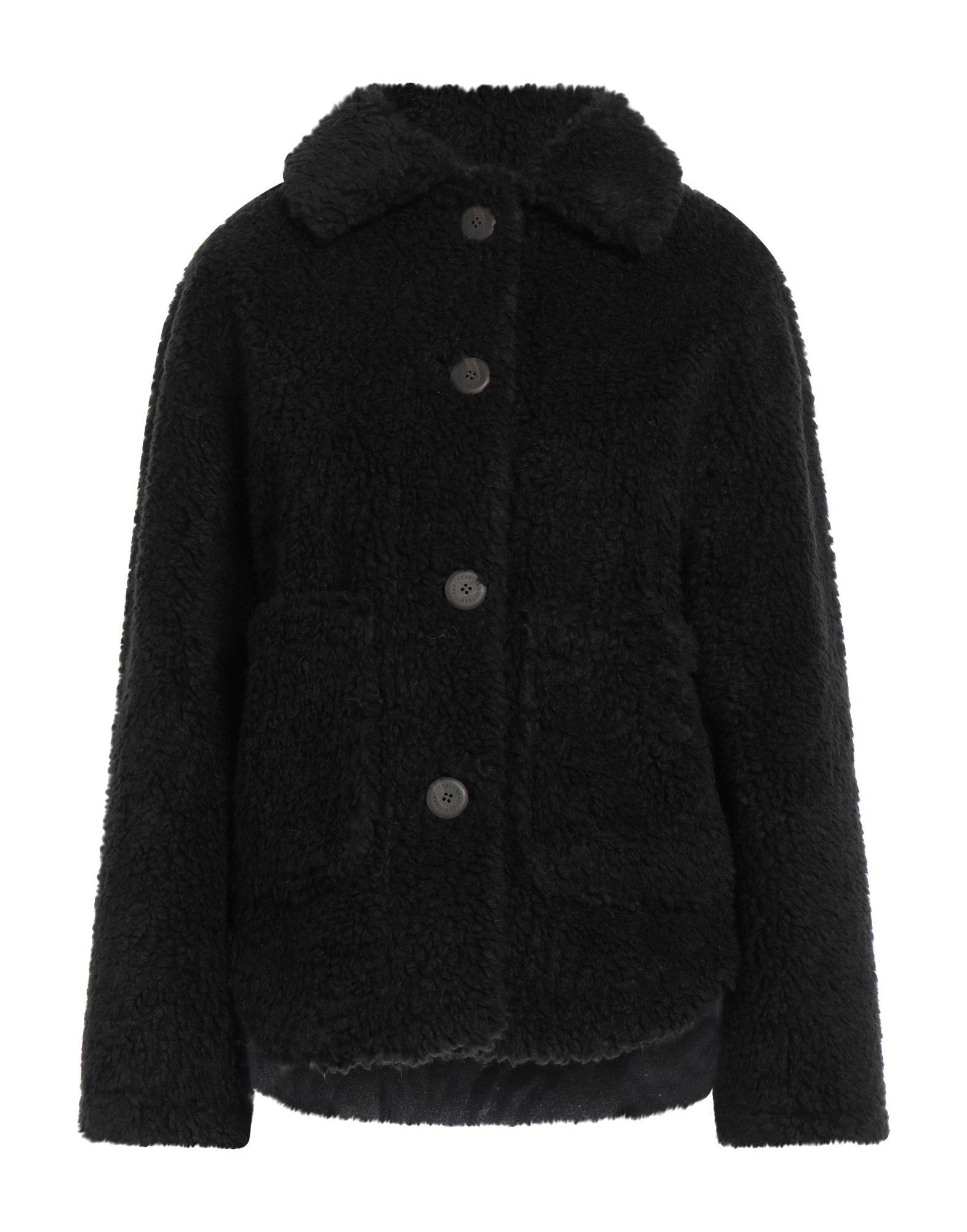 CARACTÈRE Shearling- & Kunstfell Damen Schwarz von CARACTÈRE