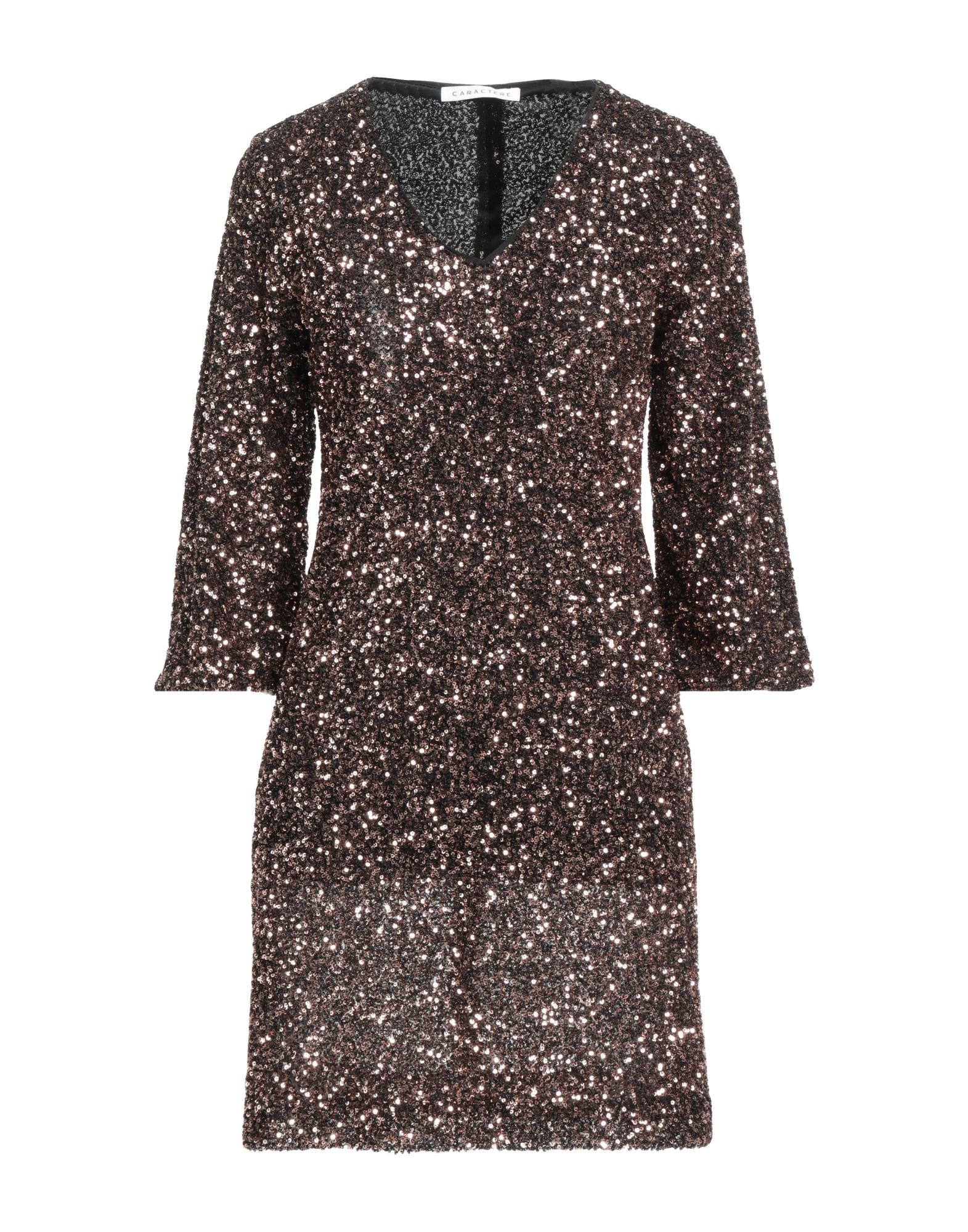 CARACTÈRE Mini-kleid Damen Bronze von CARACTÈRE