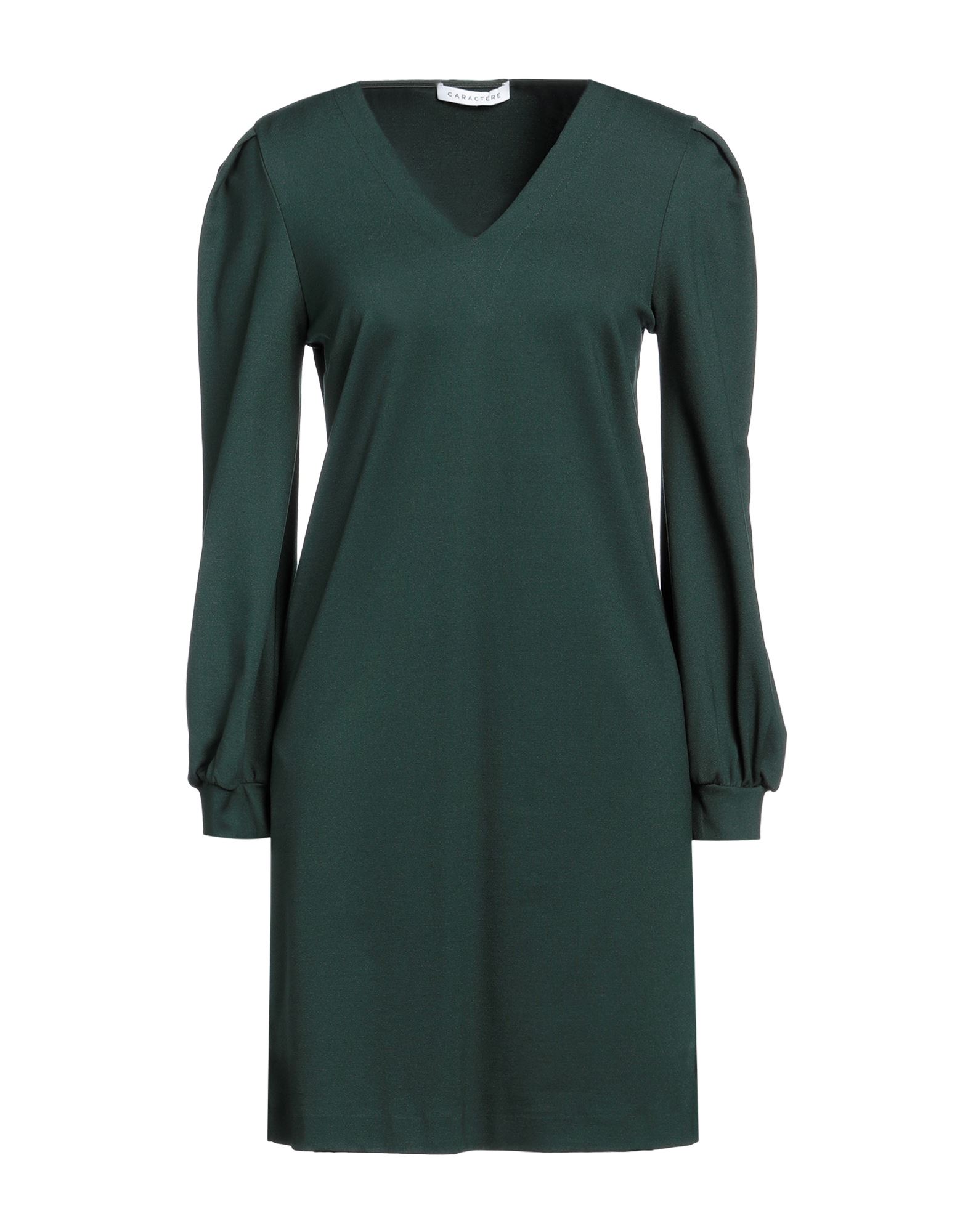 CARACTÈRE Mini-kleid Damen Dunkelgrün von CARACTÈRE