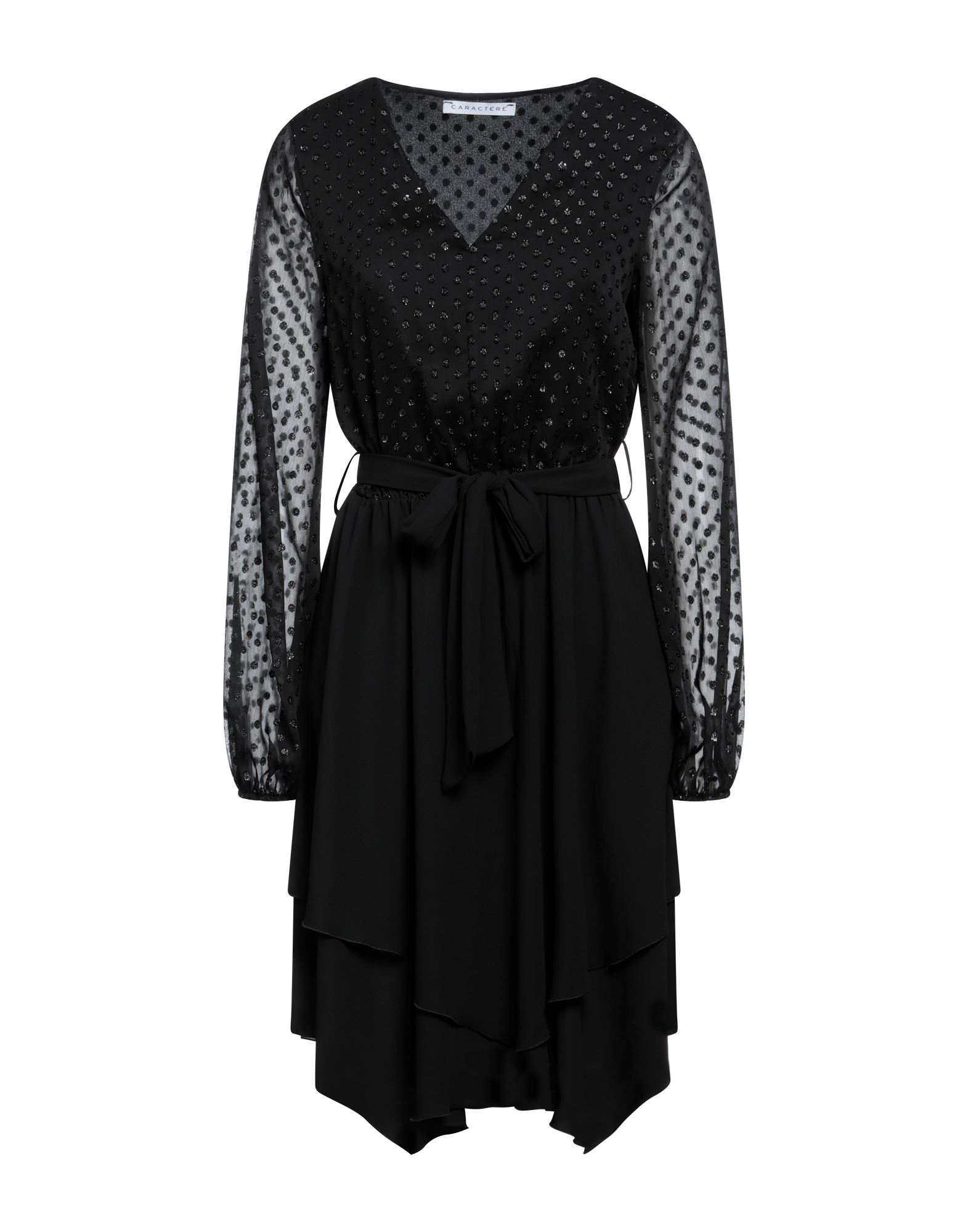 CARACTÈRE Mini-kleid Damen Schwarz von CARACTÈRE