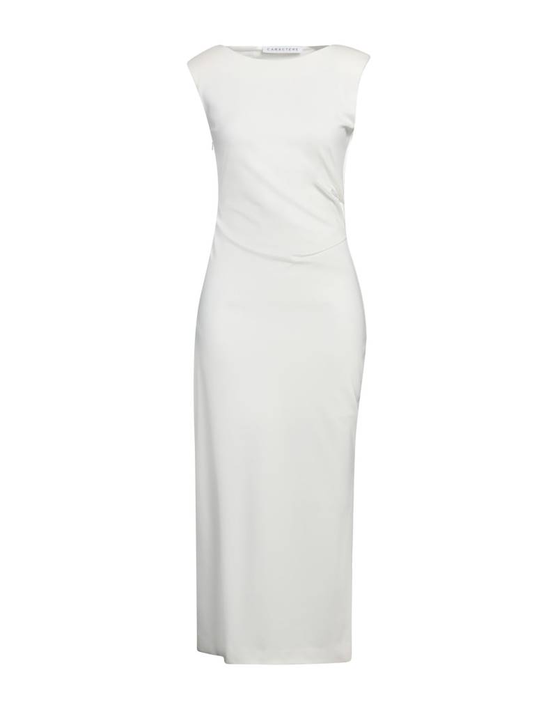 CARACTÈRE Midi-kleid Damen Elfenbein von CARACTÈRE