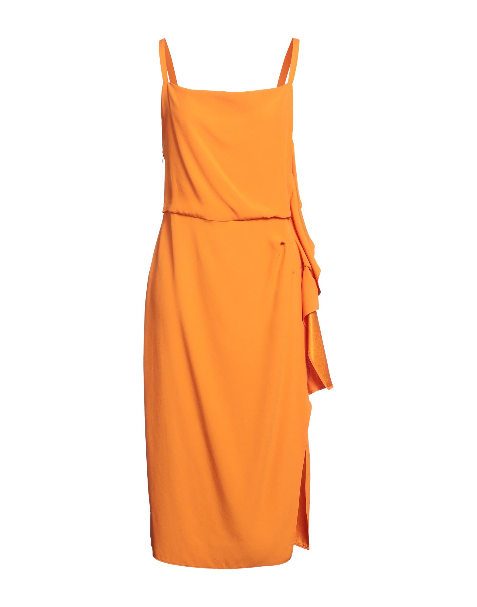 CARACTÈRE Midi-kleid Damen Orange von CARACTÈRE