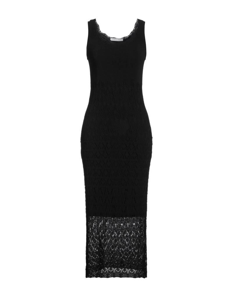 CARACTÈRE Midi-kleid Damen Schwarz von CARACTÈRE