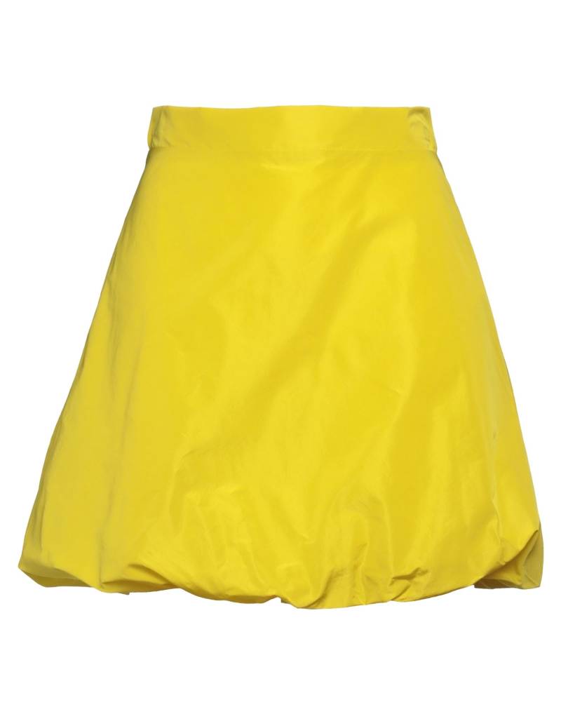 CARACTÈRE Minirock Damen Gelb von CARACTÈRE