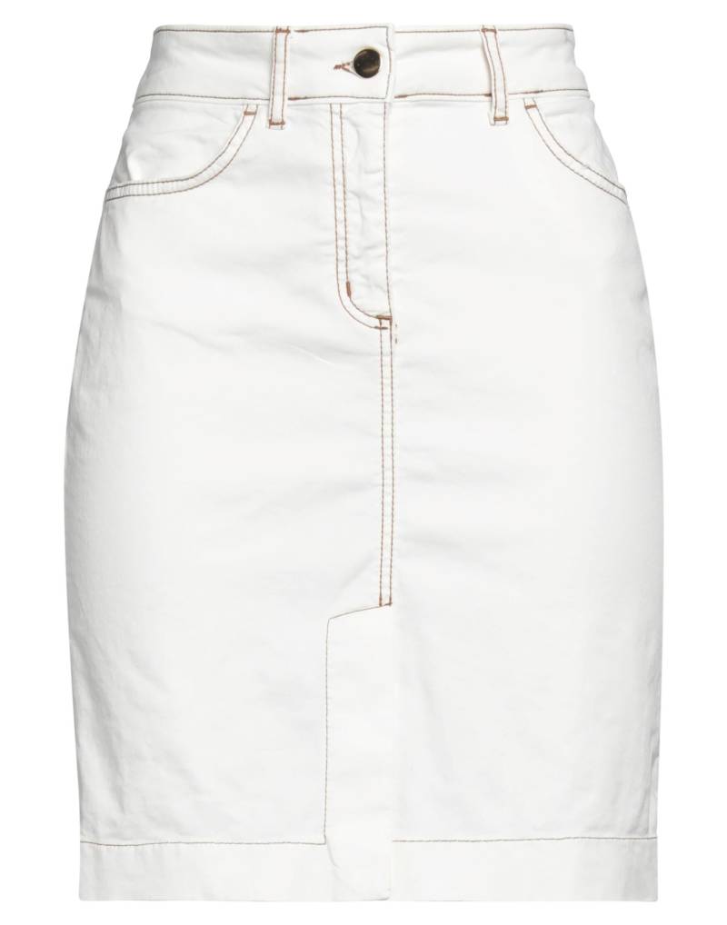 CARACTÈRE Minirock Damen Weiß von CARACTÈRE