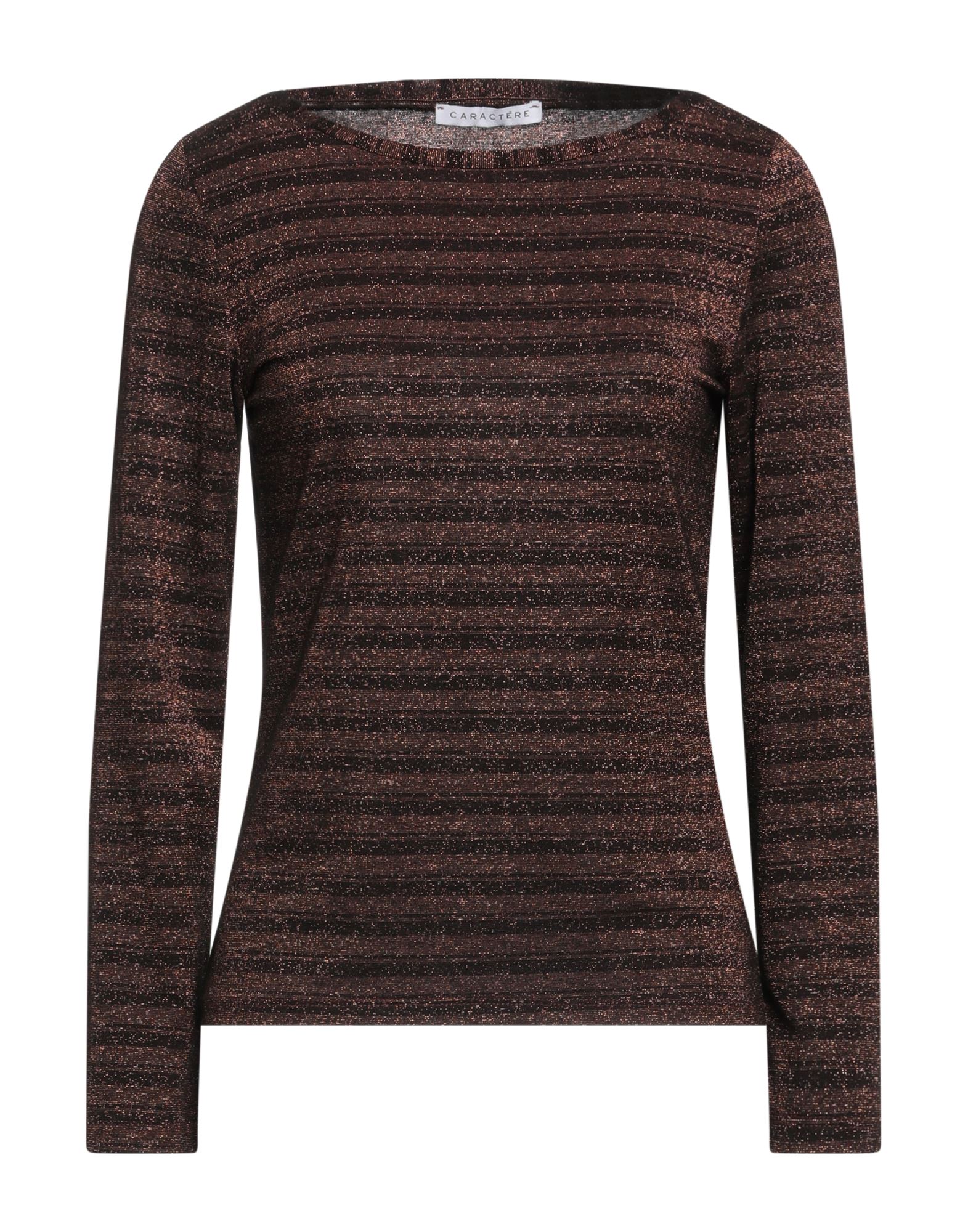 CARACTÈRE Pullover Damen Dunkelbraun von CARACTÈRE