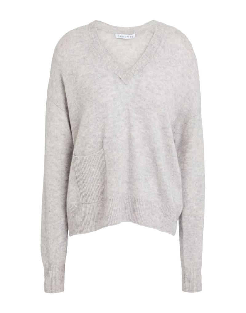 CARACTÈRE Pullover Damen Hellgrau von CARACTÈRE