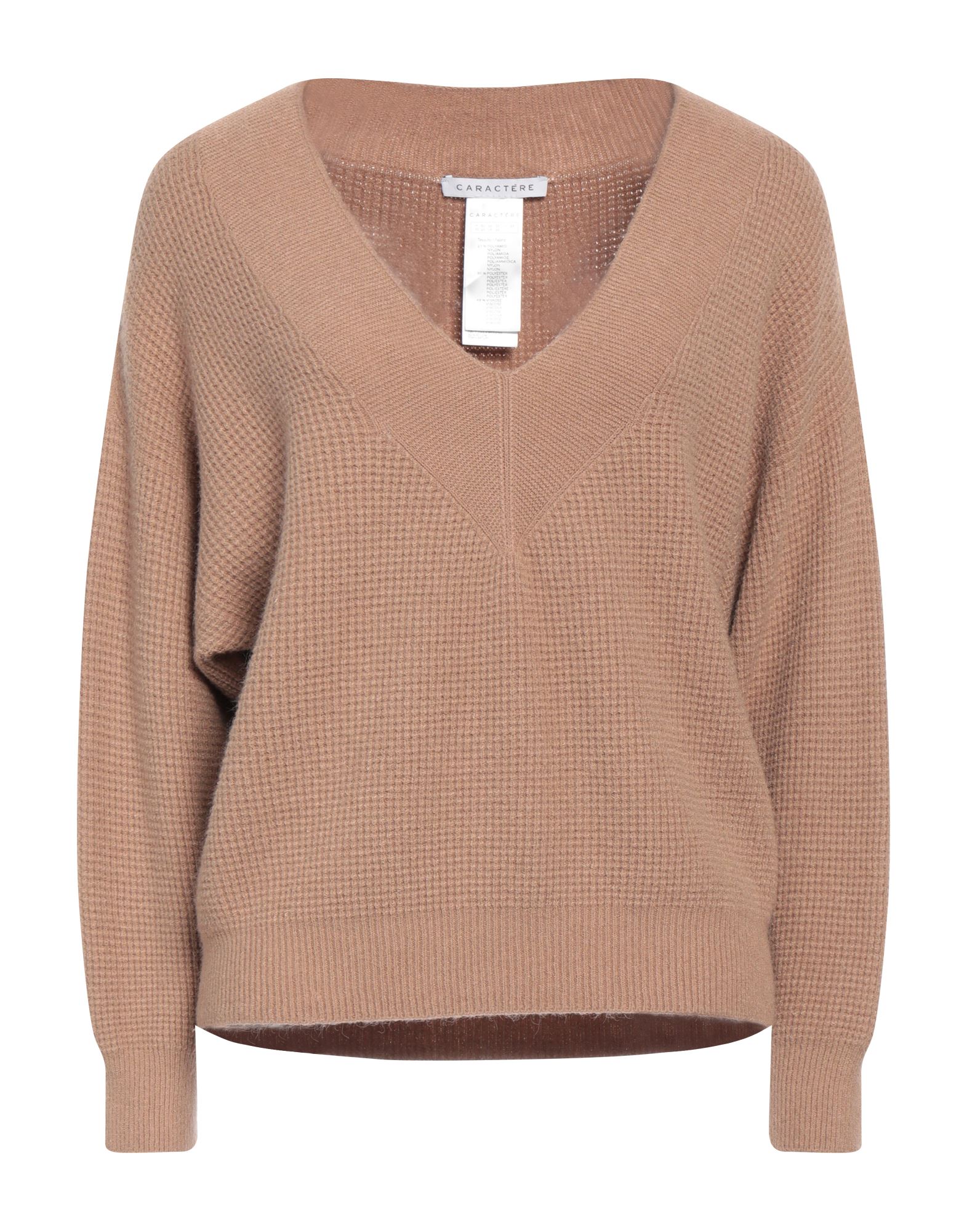 CARACTÈRE Pullover Damen Kamel von CARACTÈRE