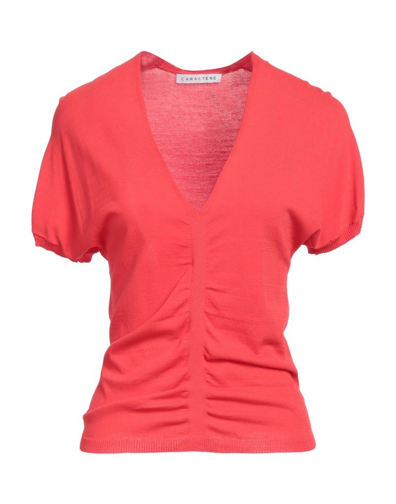 CARACTÈRE Pullover Damen Rot von CARACTÈRE