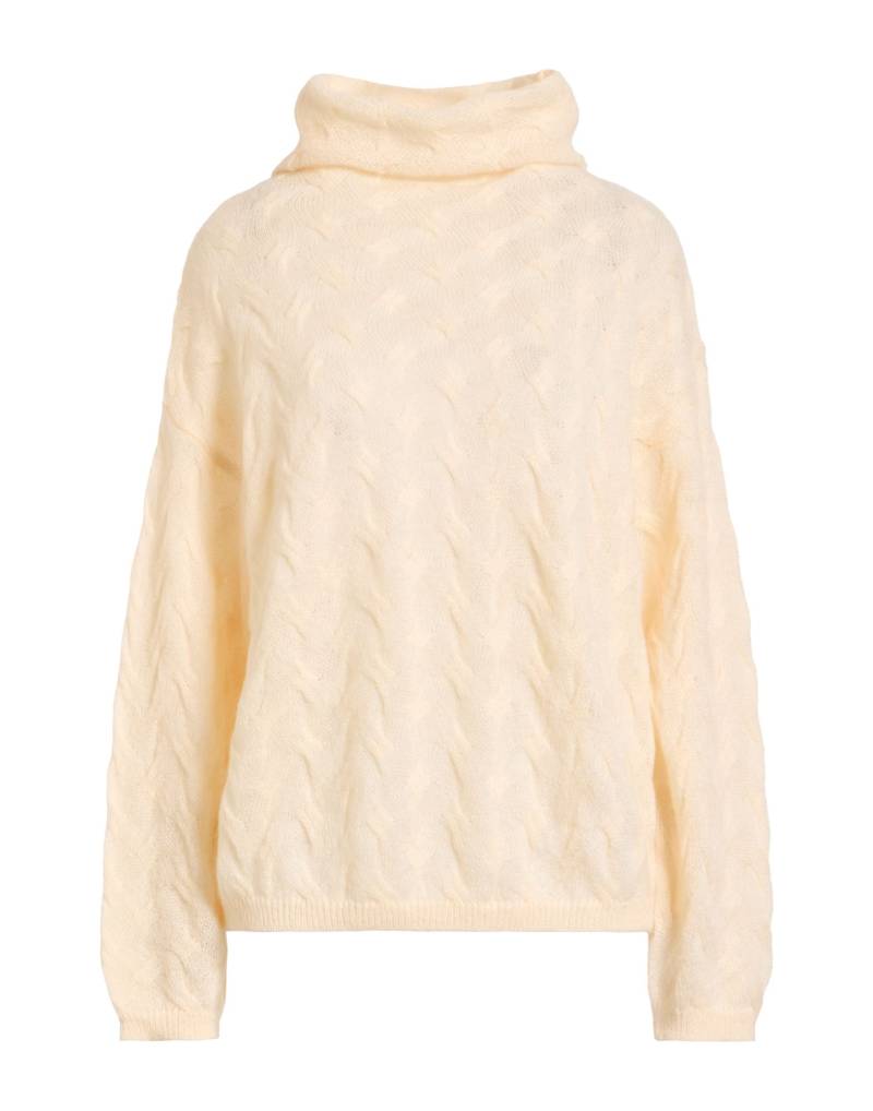 CARACTÈRE Rollkragenpullover Damen Elfenbein von CARACTÈRE